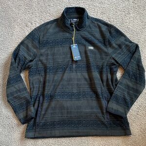 Men's NWT Blue Patterned Sweater